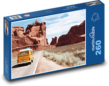 Podróż kampera Puzzle 260 elementów - 41x28,7 cm