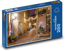Estónsko - ulice Tallinnu Puzzle 260 dielikov - 41 x 28,7 cm 