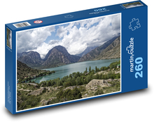 Bergnatur Tadschikistans Puzzle 260 Teile - 41 x28,7 cm