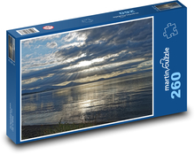 Nový Zéland - jezero Taupo Puzzle 260 dílků - 41 x 28,7 cm