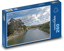 Nový Zéland - Waiau Rieka Puzzle 260 dielikov - 41 x 28,7 cm 