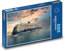 Zaoceánska loď Puzzle 260 dielikov - 41 x 28,7 cm 