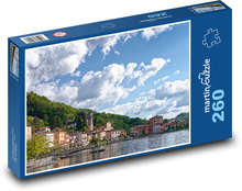 See Porto Ceresio - Italien Puzzle 260 Teile - 41 x28,7 cm