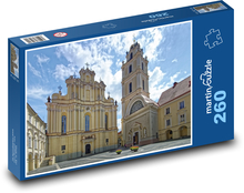 Litva - Vilnius Puzzle 260 dílků - 41 x 28,7 cm