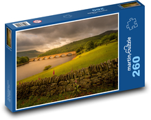 Nádrž, Ladybower Puzzle 260 dílků - 41 x 28,7 cm