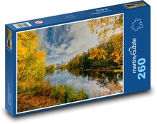 Anglie - Yorkshire, podzim Puzzle 260 dílků - 41 x 28,7 cm