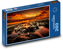 Slunce, moře, kameny Puzzle 260 dílků - 41 x 28,7 cm