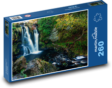 Príroda - vodopád Puzzle 260 dielikov - 41 x 28,7 cm 