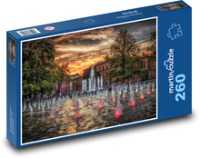 Fountain Lublin - Poland Puzzle 260 pieces - 41 x 28.7 cm 