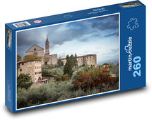 Taliansko - kostol Puzzle 260 dielikov - 41 x 28,7 cm 