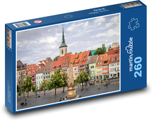 Erfurt - historické město v Německu Puzzle 260 - 41x28,7 cm