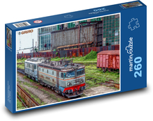 Romania, locomotive, train Puzzle 260 pieces - 41 x 28.7 cm 