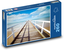 Endless pier at sea Puzzle 260 pieces - 41 x 28.7 cm 