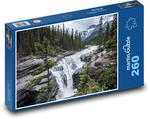 Wild mountain river in canyon Puzzle 260 pieces - 41 x 28.7 cm 