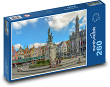 Belgie - Brudge Puzzle 260 dílků - 41 x 28,7 cm
