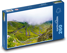 Hmla nad Transfagarasanom, Rumunsko Puzzle 260 dielikov - 41 x 28,7 cm 