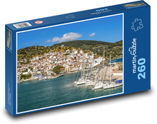 Grecka wyspa Skopelos Puzzle 260 elementów - 41x28,7 cm