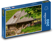 Starý vodní mlýn Puzzle 260 dílků - 41 x 28,7 cm