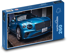 Blaues Luxusauto Puzzle 260 Teile - 41 x28,7 cm