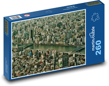 Velkoměsto, mrakodrapy Puzzle 260 dílků - 41 x 28,7 cm