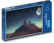 Mountain, moon Puzzle 260 pieces - 41 x 28.7 cm 