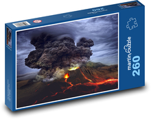 Mount Etna eruption Puzzle 260 pieces - 41 x 28.7 cm 