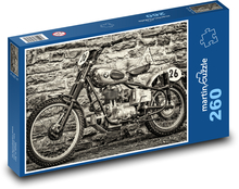 Motorbike - BMW construction Puzzle 260 pieces - 41 x 28.7 cm