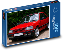 Red youngtimer Puzzle 260 pieces - 41 x 28.7 cm 