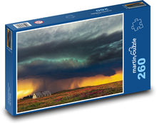 Burza nad farmą Puzzle 260 elementów - 41x28,7 cm