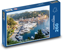 Itálie - Portofino  Puzzle 260 dílků - 41 x 28,7 cm