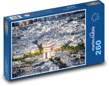 Francúzsko - Paríž Puzzle 260 dielikov - 41 x 28,7 cm 