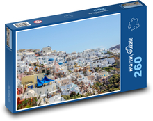Řecko - Santorini Puzzle 260 dílků - 41 x 28,7 cm