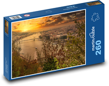 Budapešť - Maďarsko Puzzle 260 dílků - 41 x 28,7 cm