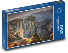 Řecko - Meteora Puzzle 260 dílků - 41 x 28,7 cm