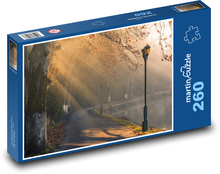 Podzim v parku Puzzle 260 dílků - 41 x 28,7 cm