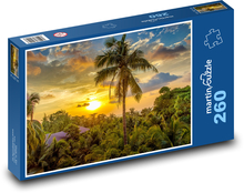 Západ slnka vo Vietname Puzzle 260 dielikov - 41 x 28,7 cm 