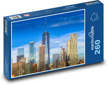 Wolkenkratzer in den USA Puzzle 260 Teile - 41 x28,7 cm