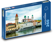 Cruise ship Passau - Germany Puzzle 260 pieces - 41 x 28.7 cm 
