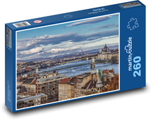 Maďarsko - Budapešť Puzzle 260 dílků - 41 x 28,7 cm