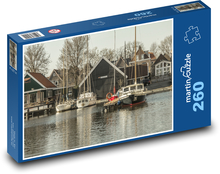 Holland - Hafen Puzzle 260 Teile - 41 x28,7 cm