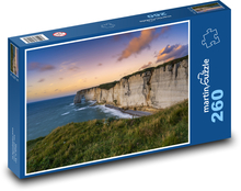 Kreidefelsen der Normandie Puzzle 260 Teile - 41 x28,7 cm