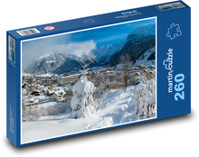 Winter Center Puzzle 260 pieces - 41 x 28.7 cm 