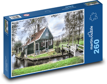 Dutch canal house Puzzle 260 pieces - 41 x 28.7 cm