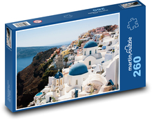 City on the cliffs, Santorini Puzzle 260 pieces - 41 x 28.7 cm 