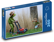 Frog gardener Puzzle 260 pieces - 41 x 28.7 cm 