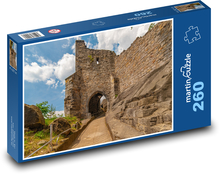 Brána do histórie Oybin, Sasko Puzzle 260 dielikov - 41 x 28,7 cm 