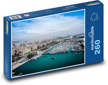 Španělsko, Barcelona - přístav Puzzle 260 dílků - 41 x 28,7 cm