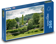 Nature, chimney, greenery Puzzle 260 pieces - 41 x 28.7 cm 