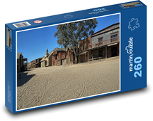 Western - město Puzzle 260 dielikov - 41 x 28,7 cm 