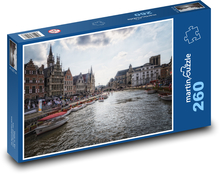 Holandia - Amsterdam Puzzle 260 elementów - 41x28,7 cm